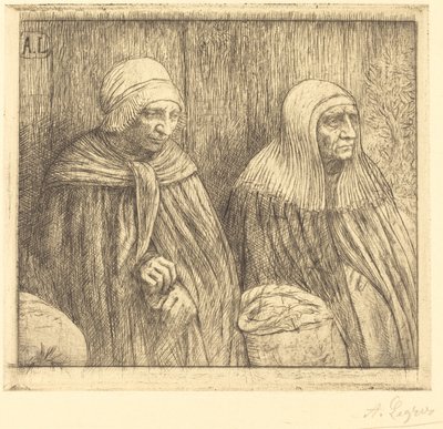 Camponeses (camponeses) de Alphonse Legros