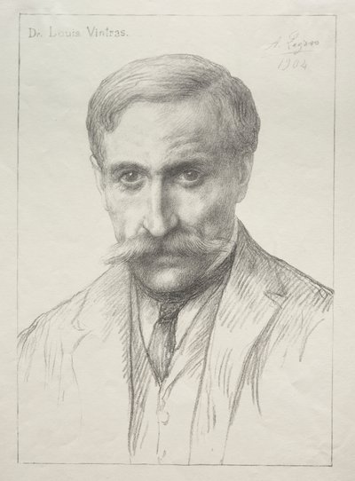 Retrato do Dr. Louis Vintras de Alphonse Legros