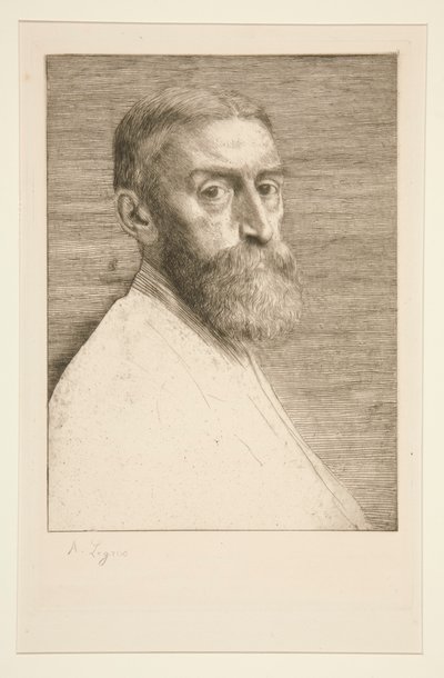 Retrato de E. J. Poynter, Esq. de Alphonse Legros