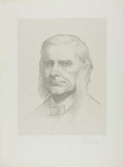 Retrato do professor Huxley de Alphonse Legros