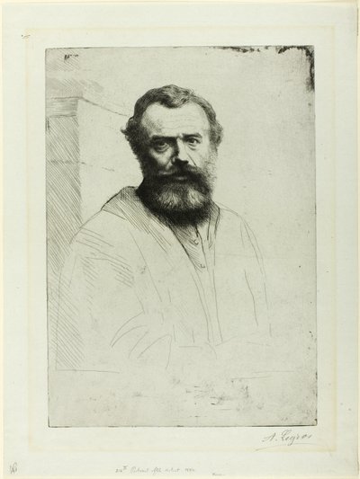 Retrato do Artista de Alphonse Legros
