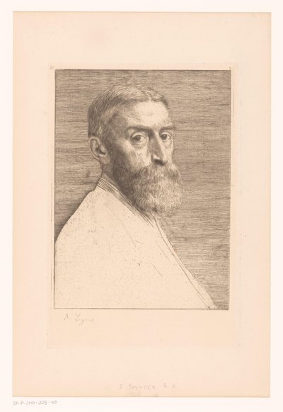 Retrato de Edward Poynter de Alphonse Legros