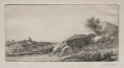 Dobrando no feno. de Alphonse Legros