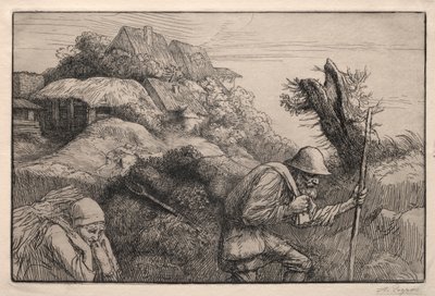 Retorno da floresta de Alphonse Legros
