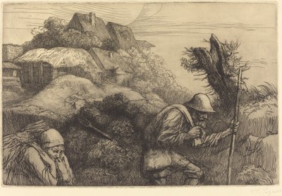 Retorno da floresta de Alphonse Legros