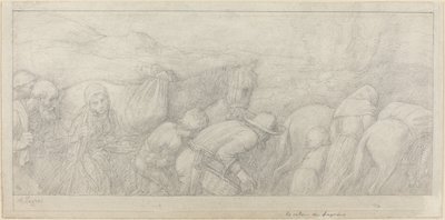 Retorno dos Camponeses de Alphonse Legros