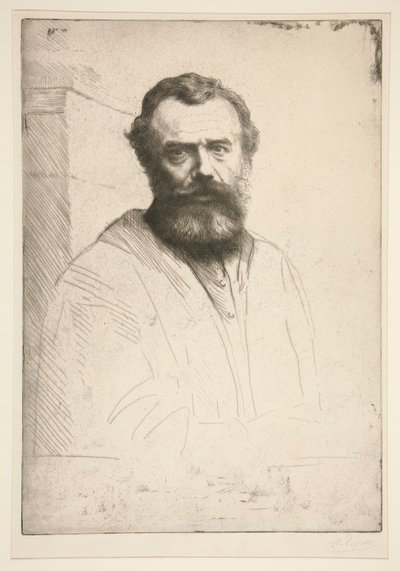 Auto-retrato de Alphonse Legros