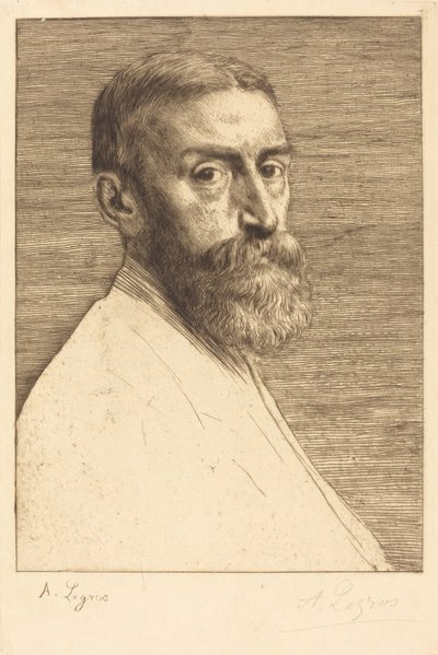 Senhor E. J. Poynter, P.R.A., 1877. de Alphonse Legros