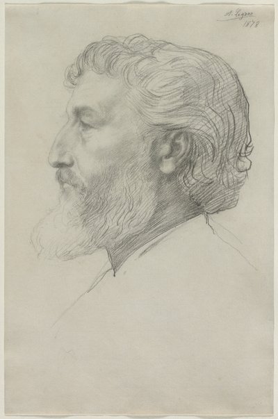 Sir Frederick Leighton, 1878. de Alphonse Legros
