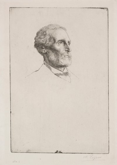 Sir Frederick W. Burton. de Alphonse Legros