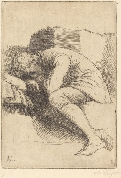 Dorminhoco Um dorminhoco. de Alphonse Legros