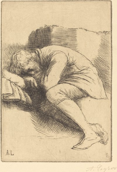 Dorminhoco Um dorminhoco. de Alphonse Legros
