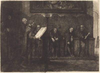 Cantores espanhóis de Alphonse Legros