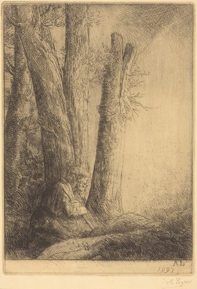 Estudo para O filho pródigo de Alphonse Legros