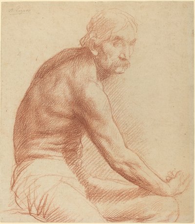 Estudo de um grego de Alphonse Legros