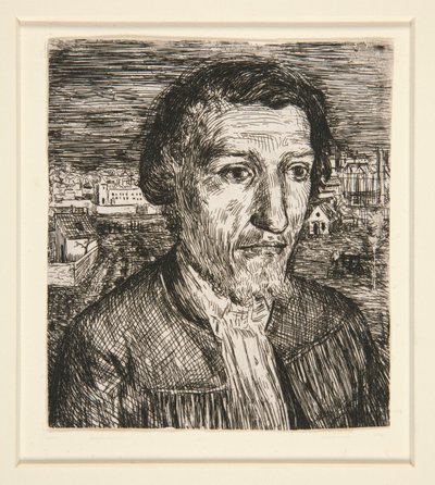 Tete de Charpentier (Charpentier de Alphonse Legros