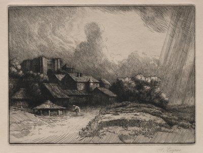 A fazenda da abadia. de Alphonse Legros