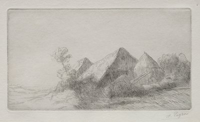 A barraca do carrinho de Alphonse Legros