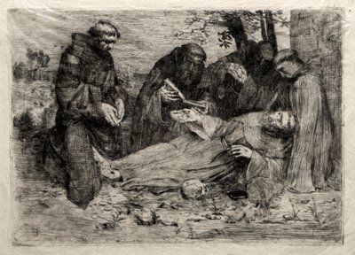 A Morte de São Francisco de Alphonse Legros