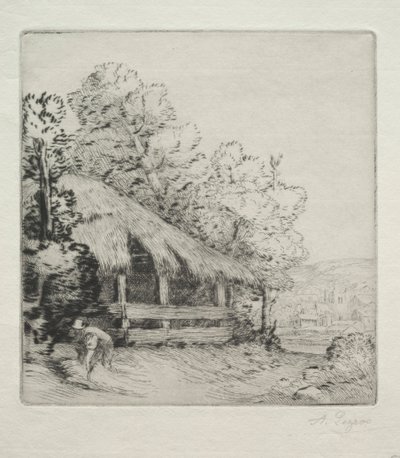 O Pequeno Galpão (Le Petit Hangar) de Alphonse Legros