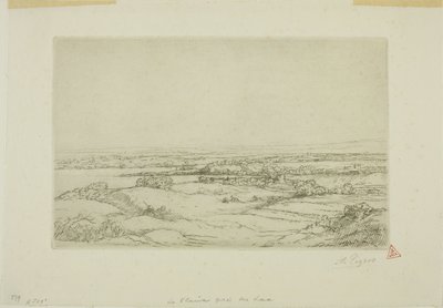 A planície perto do lago de Alphonse Legros