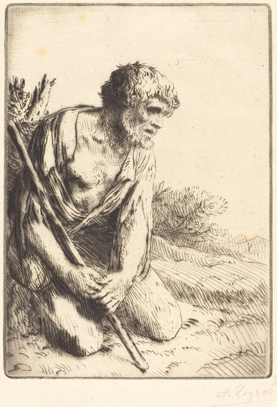 O Filho Pródigo, 3ª placa de Alphonse Legros