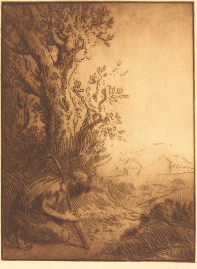 O Filho Pródigo, 4ª placa O Filho Pródigo. de Alphonse Legros