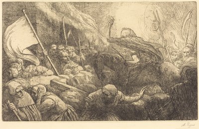 O triunfo da morte: proclamação de Alphonse Legros