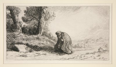 O Wayfarer de Alphonse Legros