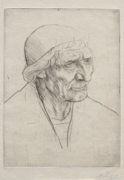 Cabeça de bênção de Alphonse Legros