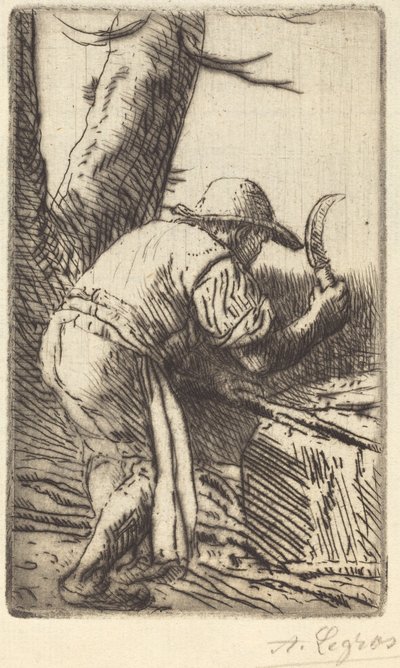 Cortador de galhos O cortador de galhos. de Alphonse Legros