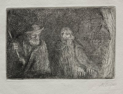Dois pastores Os dois pastores. de Alphonse Legros