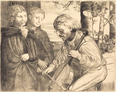 Violeiro de Alphonse Legros