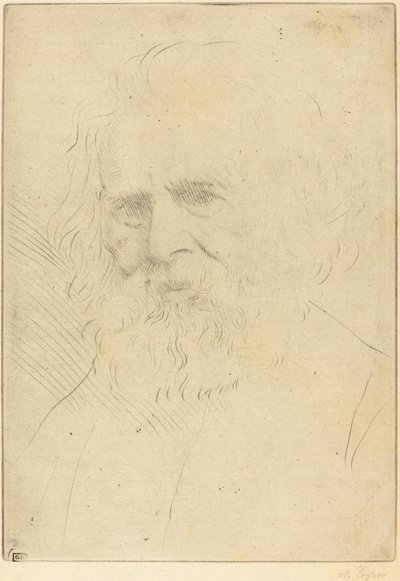 W.H. Longfellow, 1º prato de Alphonse Legros