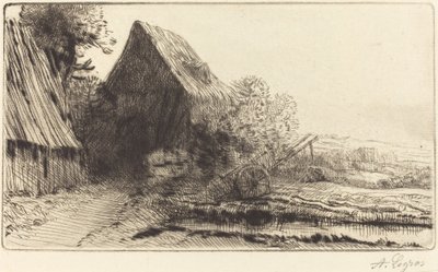 A Casa do Wheelwright A casa do Wheelwright. de Alphonse Legros
