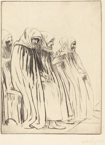 Mulheres de Bruxelas de Alphonse Legros