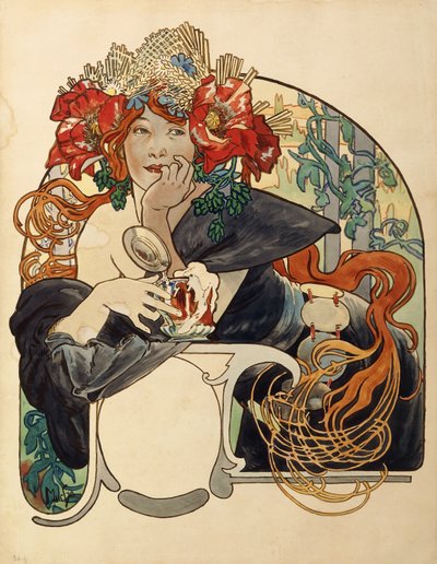 Cerveja do Meuse, de Alphonse Mucha