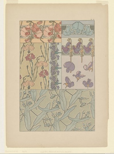 Documentos Decorativos: Placa 41 de Alphonse Mucha