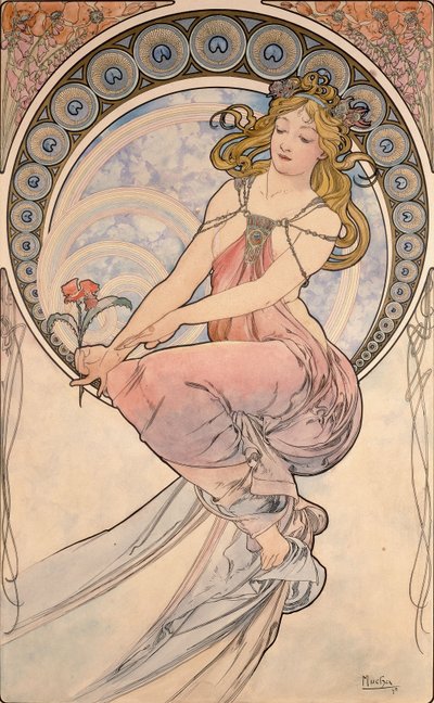 Pintura, 1898 de Alphonse Mucha