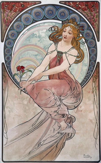 Pintura - por Mucha de Alphonse Mucha