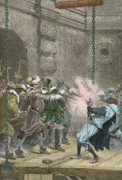 Assassinato de Concino Concini de Alphonse Marie de Neuville