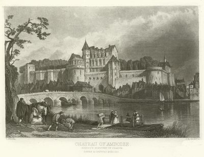 Chateau de Amboise de Alphonse Marie de Neuville