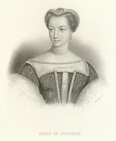 Diana de Poitiers de Alphonse Marie de Neuville