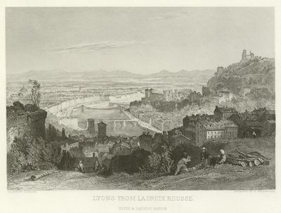 Lyons de La Croix Rousse de Alphonse Marie de Neuville