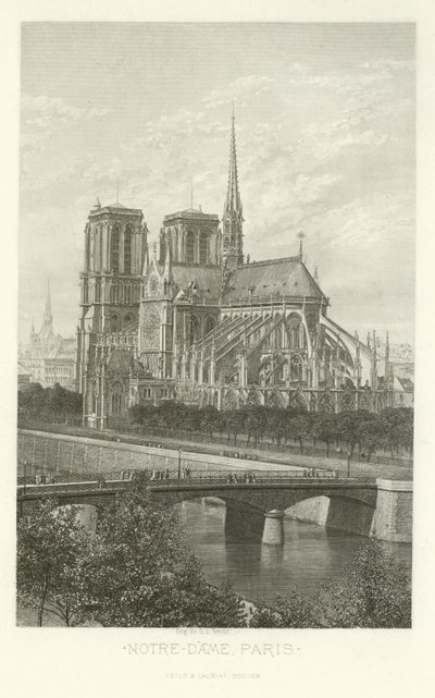 Notre-Dame, Paris de Alphonse Marie de Neuville