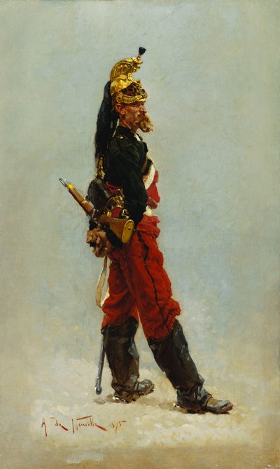 Um dragão, 1875 de Alphonse Marie de Neuville