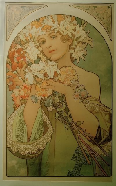 Blumen de Alphonse Mucha