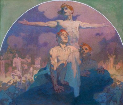 Por forças próprias I, 1911 de Alphonse Mucha