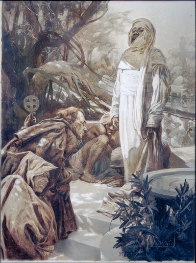 História da Espanha, ilustração de Alphonse Mucha