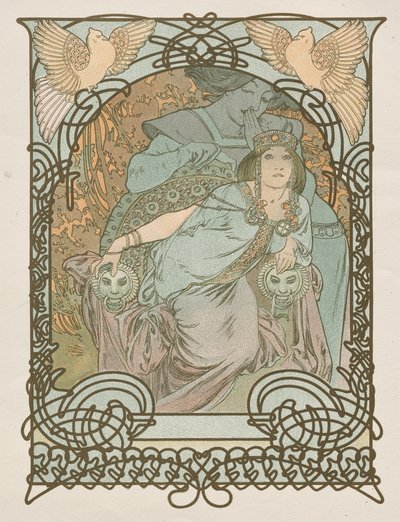 Ilsee, Princesa de Trípoli de Alphonse Mucha